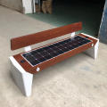 solar powered smart benches